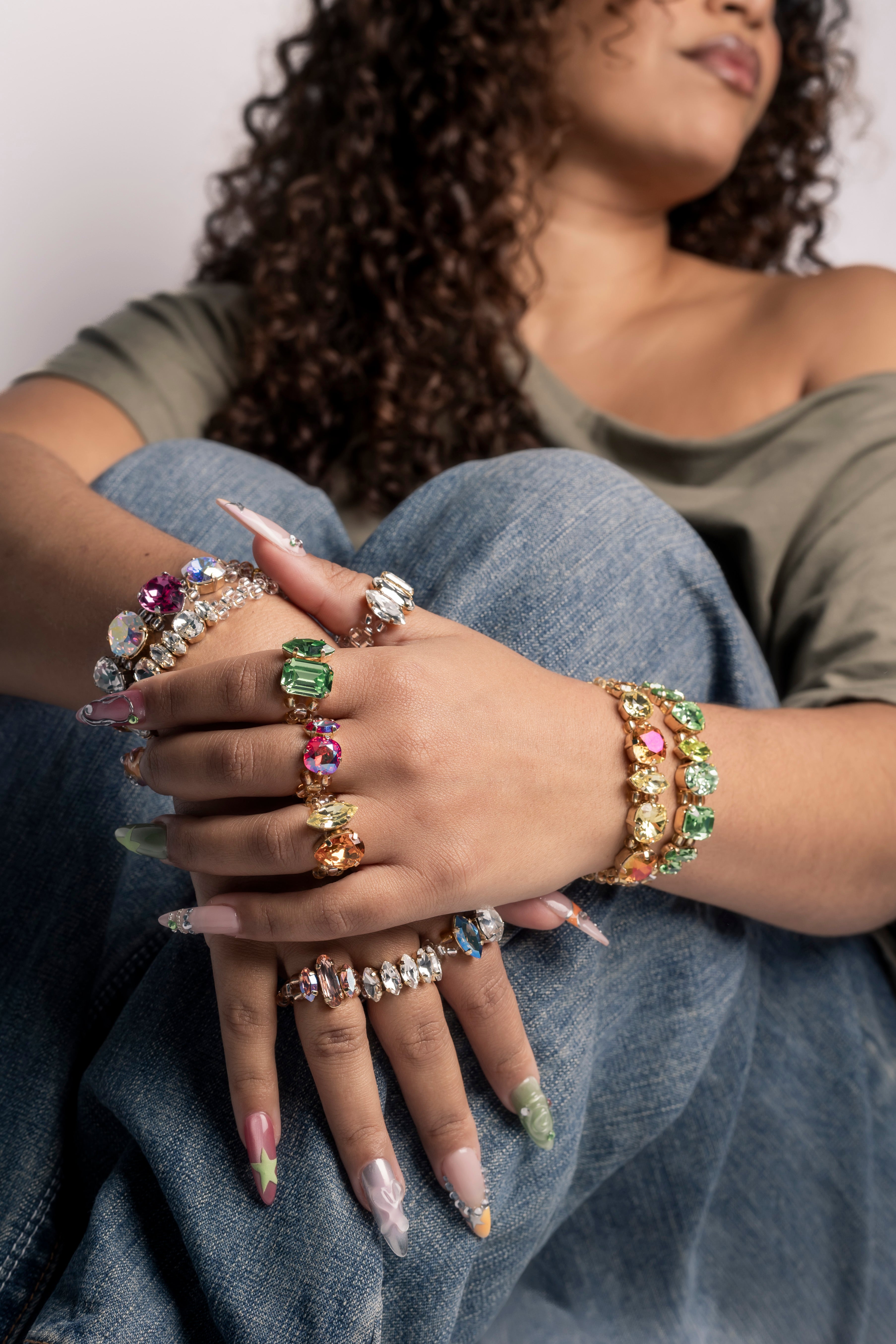 Bague Pistache